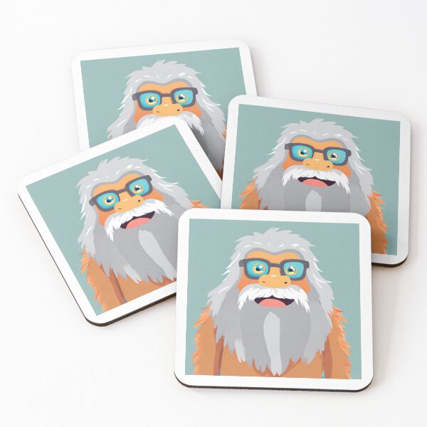 Item preview, Cartoon grandpa sasquatch designed and sold by raleca78.