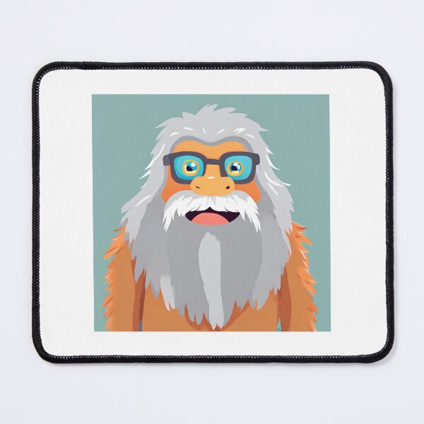 Artikelvorschau, Cartoon grandpa sasquatch entworfen und verkauft von raleca78.