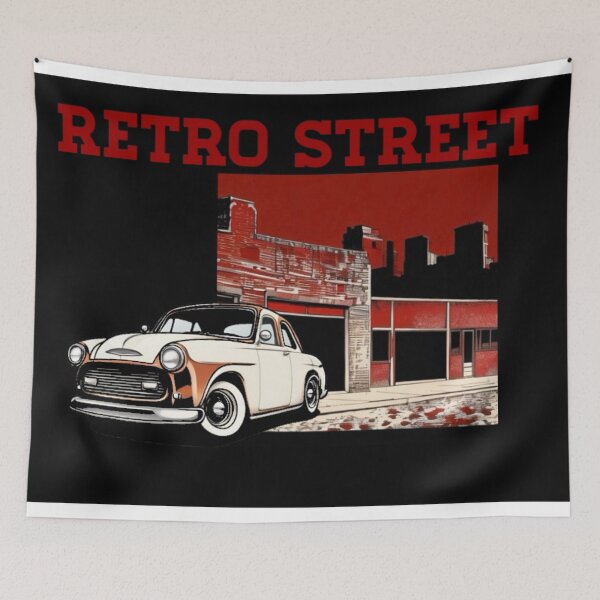 Item preview, Vintage car in Retro Street designed and sold by Epic.