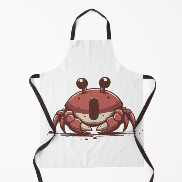 Item preview, Cheerful Crab Illustration designed and sold by mYaro.