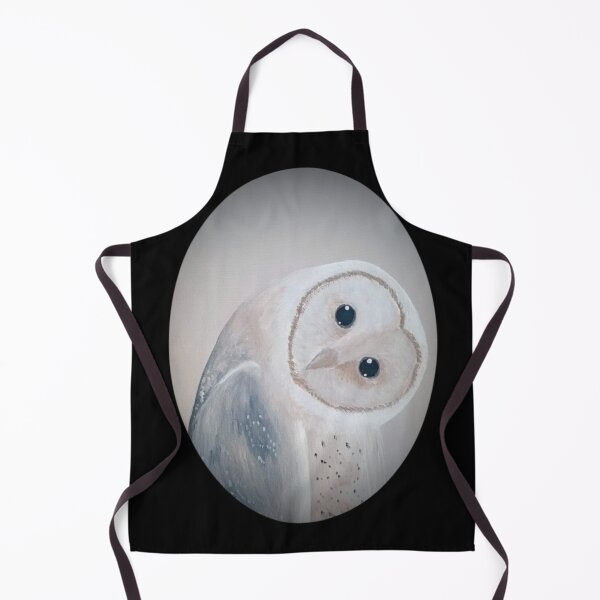 Item preview, Barn Owl Portrait designed and sold by Chillpinktea.