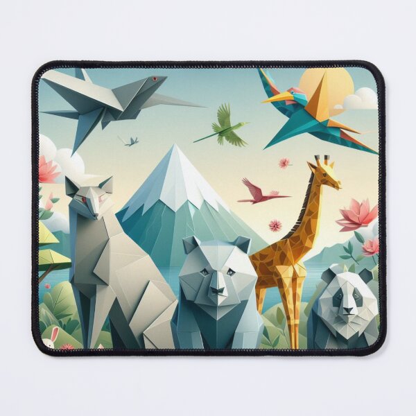 Item preview, Whispers of Folded Magic: Animals in Flight designed and sold by Dominika Farkašová.