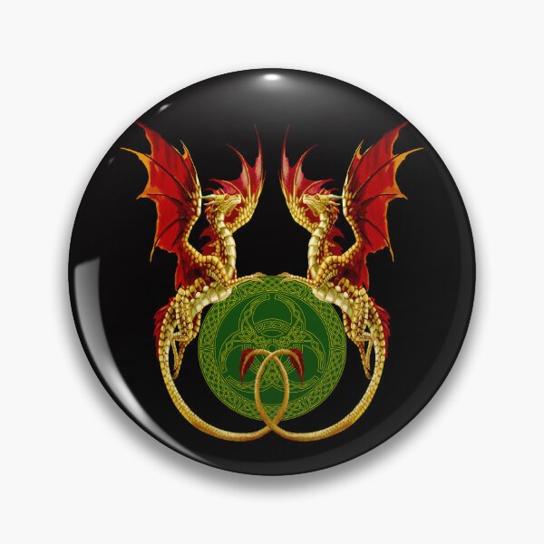 Item preview, Celtic Crescent Moon And Dragons designed and sold by Atteestude.