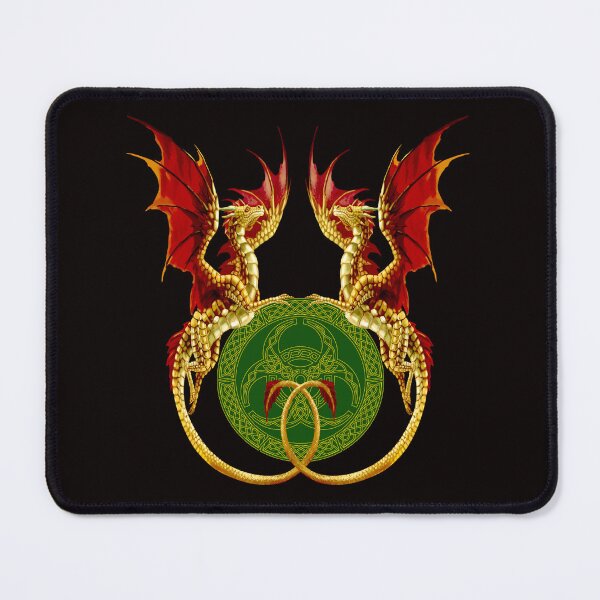 Item preview, Celtic Crescent Moon And Dragons designed and sold by Atteestude.