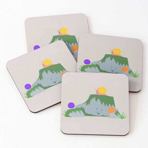 Item preview, Sleepy Snails on the Rocks designed and sold by cartoonben.