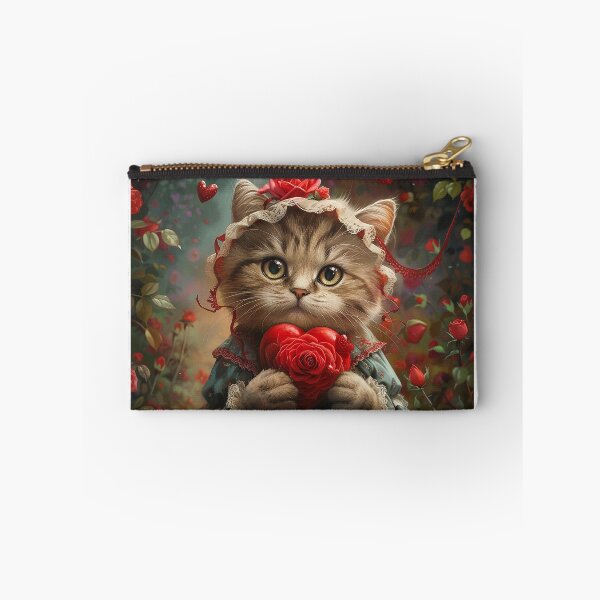 Item preview, Vita's Whimsical Cats - Valentine Day Series 02 designed and sold by Mab2000.