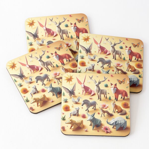 Item preview, Origami Oasis: A Kaleidoscope of Animals designed and sold by Dominika Farkašová.