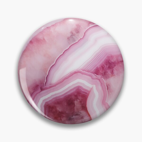 Item preview, Unique Pink Agate Abstract Art Design Nature Print designed and sold by fluffstuffgifts.