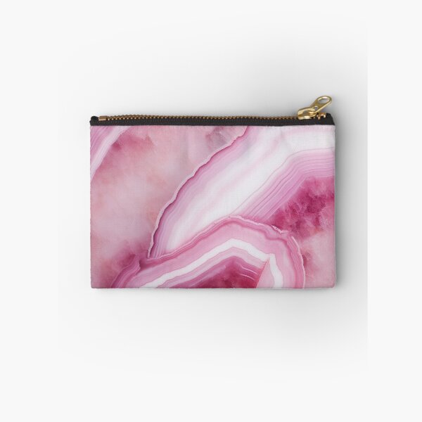 Item preview, Unique Pink Agate Abstract Art Design Nature Print designed and sold by fluffstuffgifts.