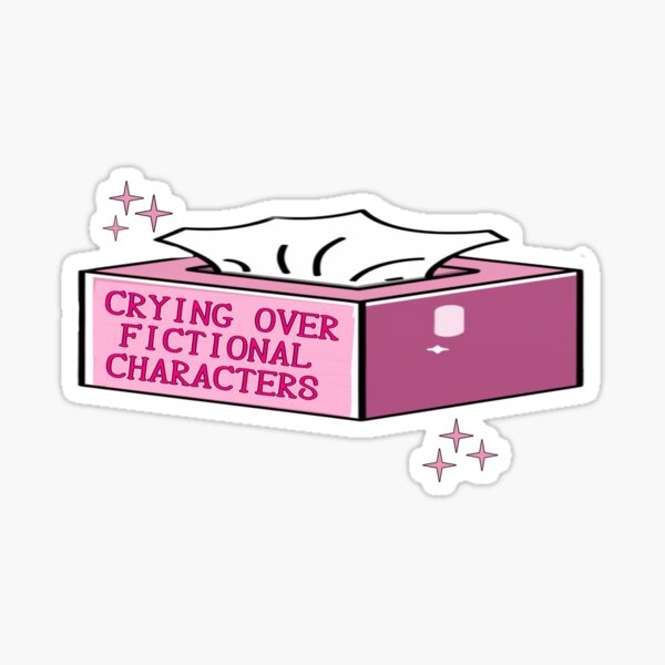 Artikel-Vorschau von Weinen über fiktive Charaktere, rosa Taschentuchbox, designt und verkauft von Mamado-sakou.