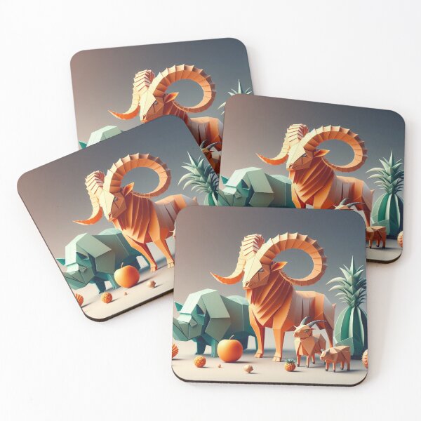 Item preview, Origami Whimsy: Animals in Technicolor designed and sold by Dominika Farkašová.