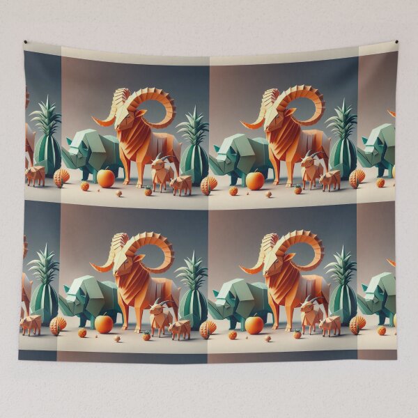 Item preview, Origami Whimsy: Animals in Technicolor designed and sold by Dominika Farkašová.