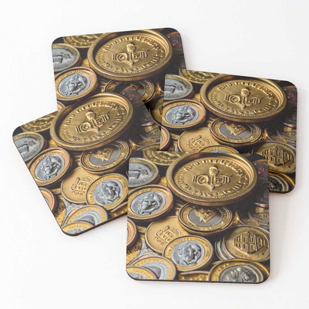 Item preview, Coasters (Set of 4) designed and sold by HelloThereStore.