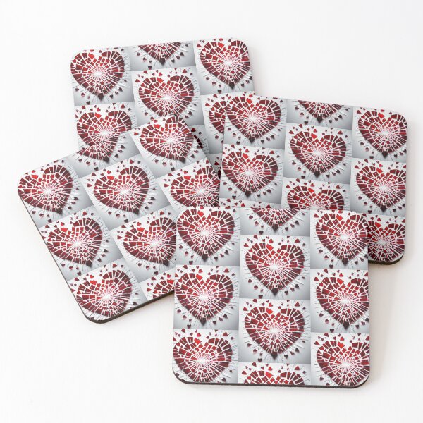 Item preview, Shattered Heart designed and sold by NYXARTStudio.