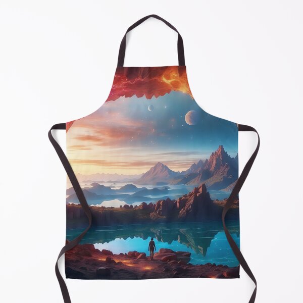 Item preview, Twilight's Embrace A Lonely Wanderer's Cosmic Discovery designed and sold by ArtComixHaven.