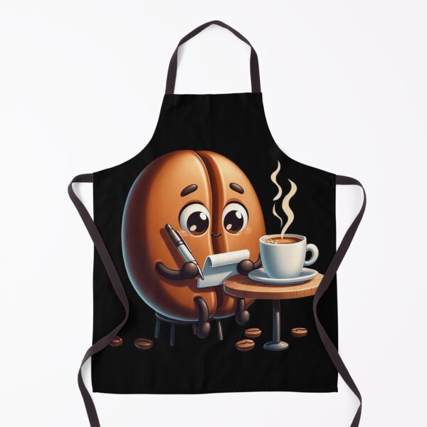 Item preview, COFFEE BEAN MISSIVE: A HEARTFELT THINKING OF YOU ILLUSTRATION FUNNY GIFTS designed and sold by DiySystem.