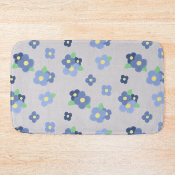 Item preview, blue flowers  designed and sold by MelleGleice.