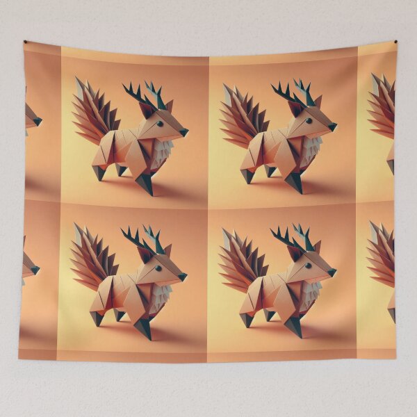 Item preview, Folded Fantasia: Animals in Flight and Stillness designed and sold by Dominika Farkašová.