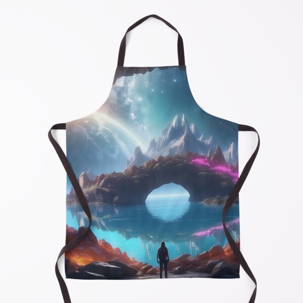 Item preview, Luminous Gateway: A Traverse into Mystical Cosmic Realms designed and sold by ArtComixHaven.