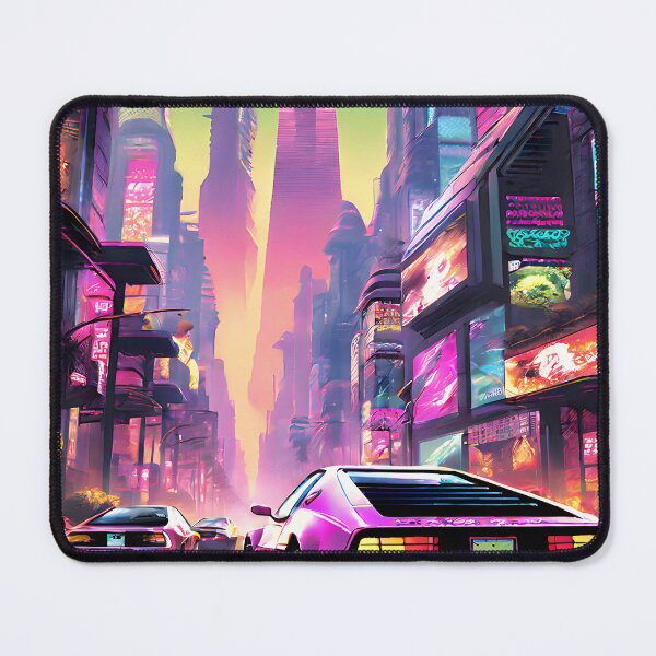 Item preview, Neon-lit streets of a cyberpunk metropolis designed and sold by Bonsai20.