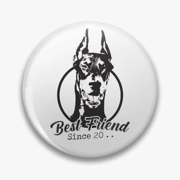 Item preview, Dobermann dog best firend since // best breed designed and sold by Pet Path.
