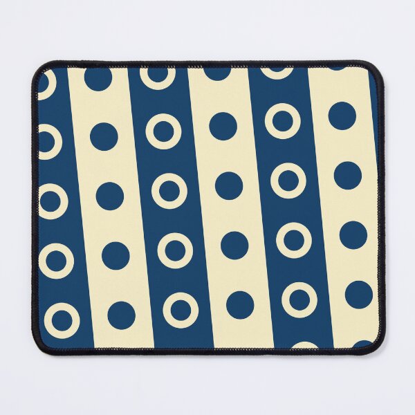Item preview, Blue & Yellow Circles & Rings Continuous Strip Consistent Collage designed and sold by Alchemy-A-La-G.