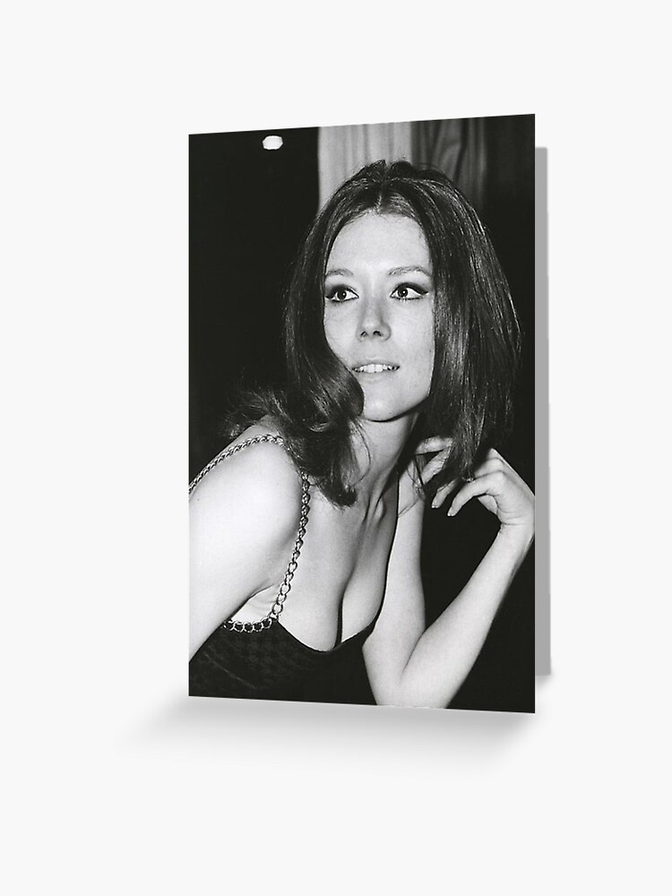 PHOTO DIANA RIGG - TIRAGE 5X7 POUCES - NEUF