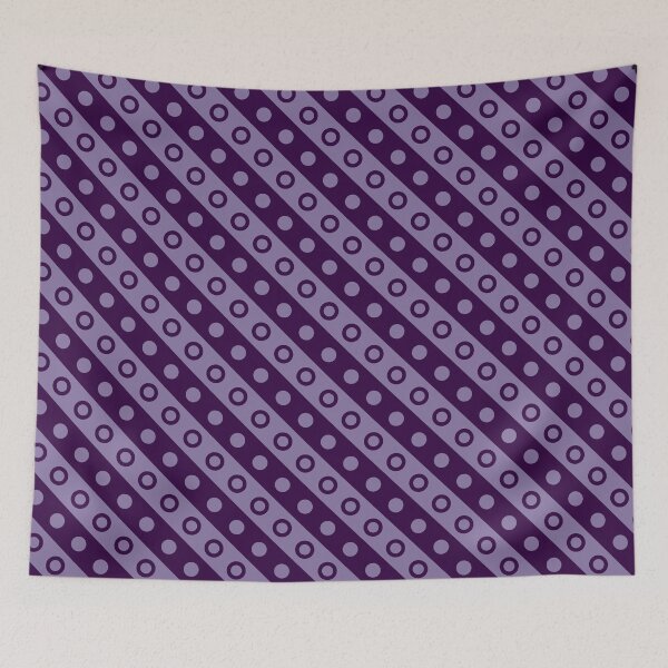 Item preview, Purple & Lavender Circles & Rings Continuous Strip Consistent Collage designed and sold by Alchemy-A-La-G.