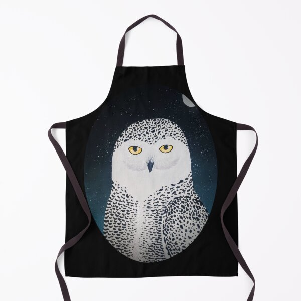 Item preview, Snowy Owl Portrait designed and sold by Chillpinktea.