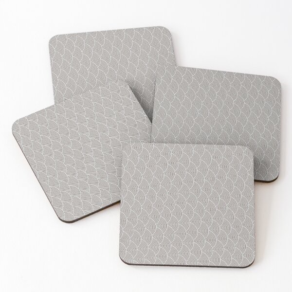 Item preview, White & Brown Sideways Overlapped Scales Consistent Collage designed and sold by Alchemy-A-La-G.