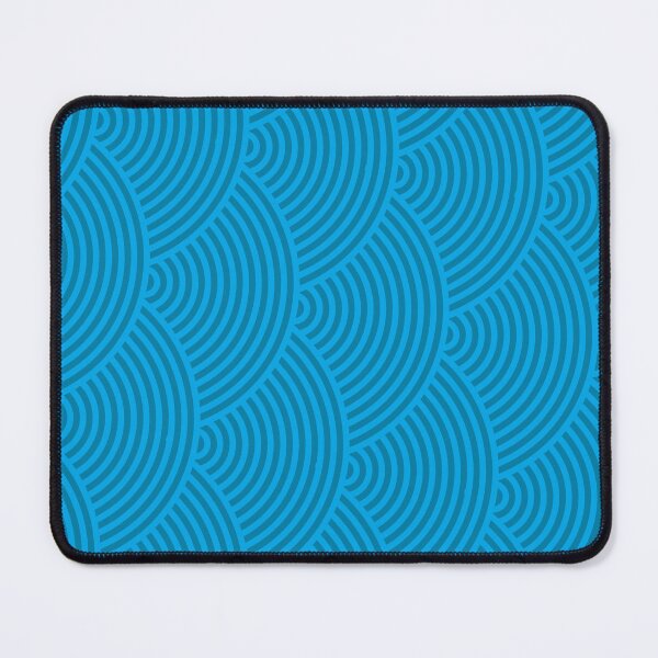 Item preview, Blue Shade Rings Sideways Overlapped Scales Consistent Collage designed and sold by Alchemy-A-La-G.