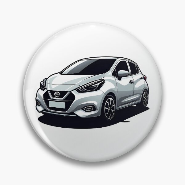 Item preview, Nissan Micra Modern Compact Car: An Illustration of Urban Transportation designed and sold by DethLock.