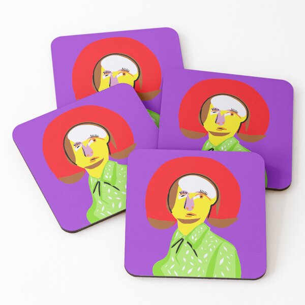 Item preview, 27 OooH JOSEPHINE - colorful imaginary emotive portrait  designed and sold by IsaboCreations.