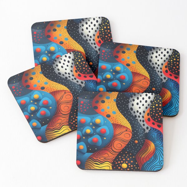 Item preview, Chromatic Escape: Abstract Patterns designed and sold by ObjCrea123.