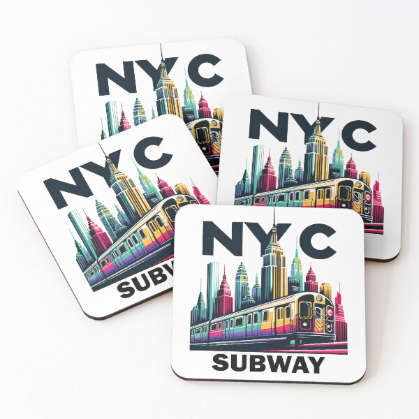 Item preview, New York Subway NYC Subway Train designed and sold by MayaDelaye.