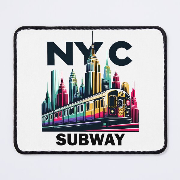 Item preview, New York Subway NYC Subway Train designed and sold by MayaDelaye.