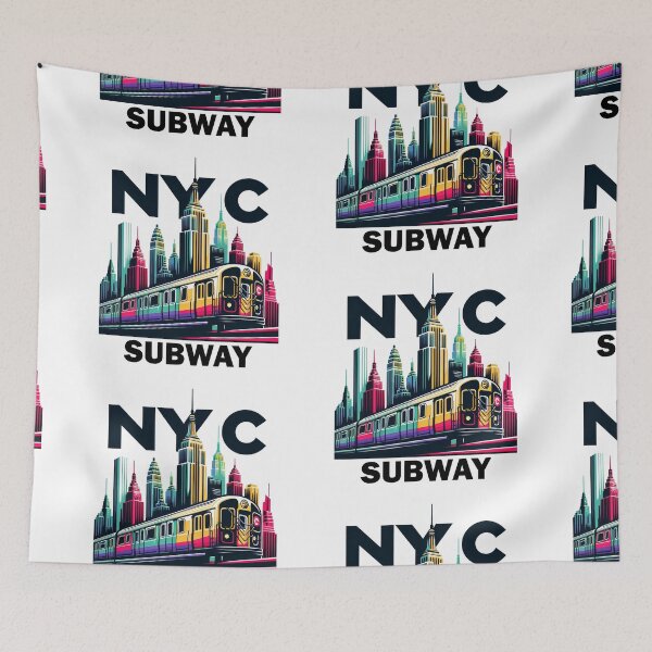 Item preview, New York Subway NYC Subway Train designed and sold by MayaDelaye.