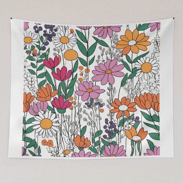 Item preview, A Floral Symphony, A digital floral painting designed and sold by kelvinmonye.
