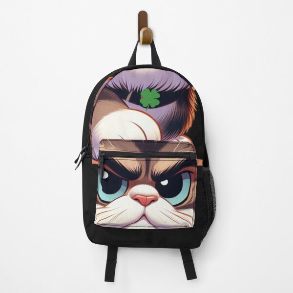 Item preview, Grumpy Cat, where's my green? designed and sold by Furbabies Art.
