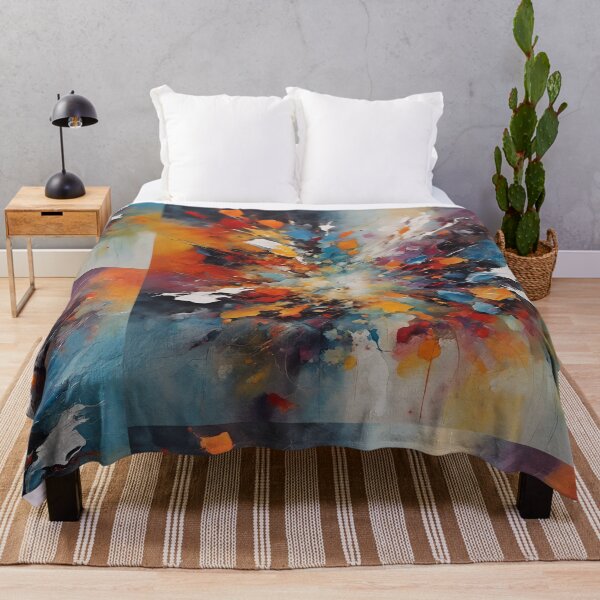 Item preview, Splash abstract artpiece, reality designed and sold by Coolparrotgirl.