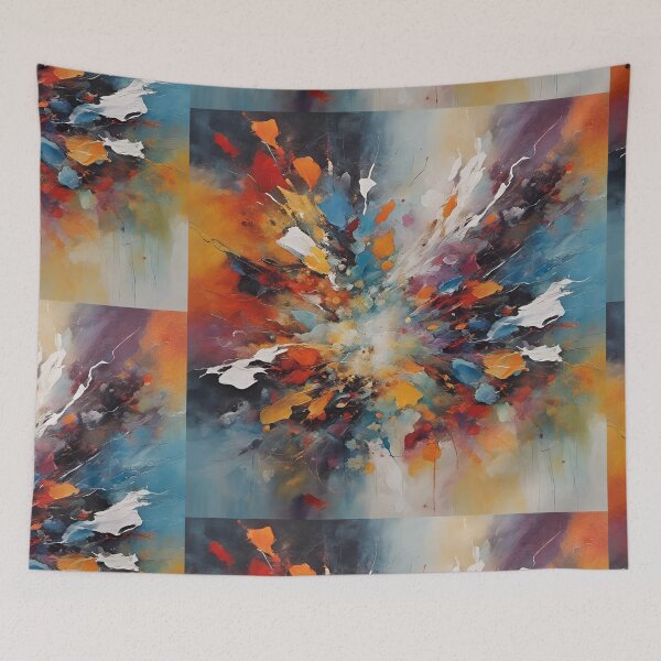 Item preview,  Splash abstract artpiece, reality designed and sold by Coolparrotgirl.