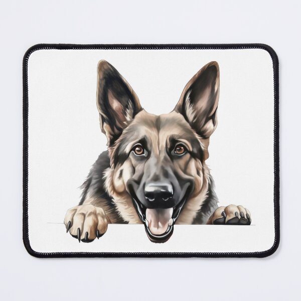 Item preview, German Shepherd Illustration designed and sold by Jordan Blackstone.
