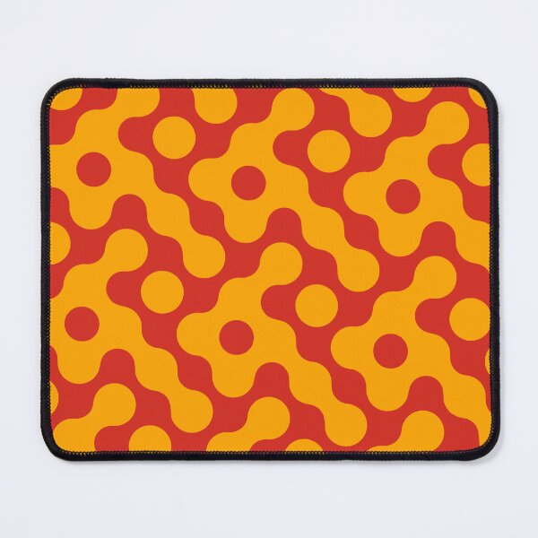 Item preview, Red & Orange Circles Blob Connected Symbols Consistent Collage designed and sold by Alchemy-A-La-G.