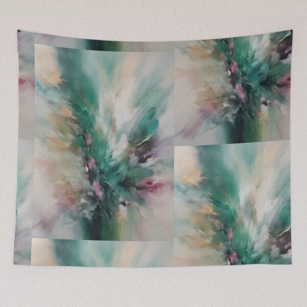 Item preview, Green   Splash abstract artpiece, reality designed and sold by Coolparrotgirl.