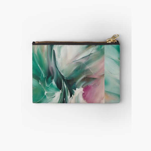 Item preview,  Green  white  Splash abstract artpiece, reality designed and sold by Coolparrotgirl.