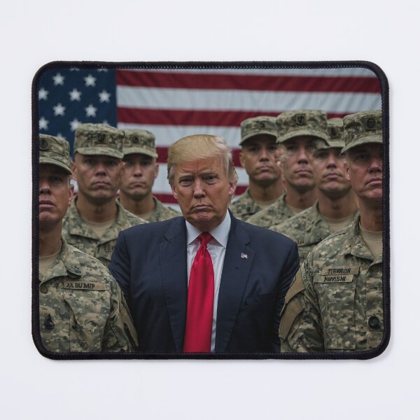 Item preview, Donald J Trump and the Troops designed and sold by daveklotz.