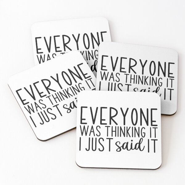 Item preview, Boldly Voiced: I Said What Everyone Thought designed and sold by laystudios.