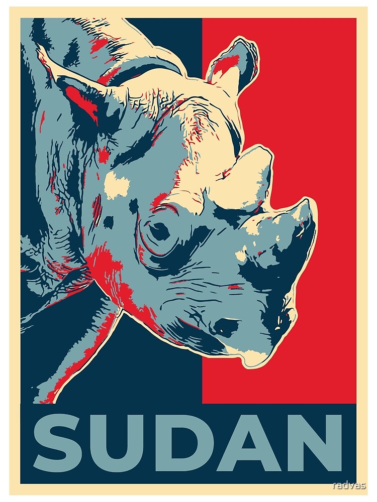 Rip Sudan Poster By Radvas Redbubble