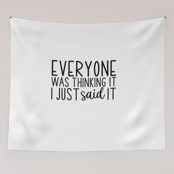 Item preview, Boldly Voiced: I Said What Everyone Thought designed and sold by laystudios.