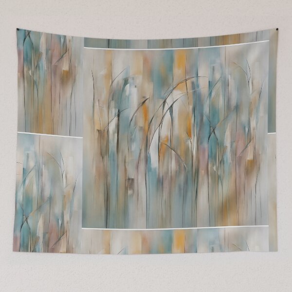 Item preview, Golden Splash abstract artpiece, reality designed and sold by Coolparrotgirl.